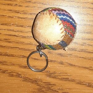 VINTAGE GUATEMALA KEYCHAIN CHARM GOOD CONDITION